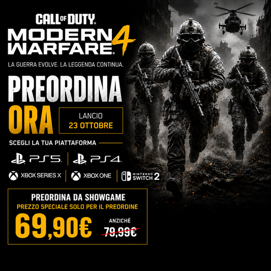 Call of Duty: Modern Warfare 4 apre i preorder: edizioni, prezzi e bonus annunciati