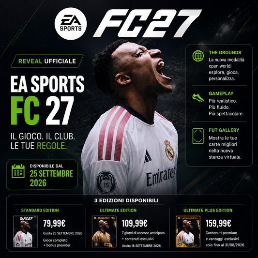 EA Sports FC 27 si mostra nel primo trailer: tutte le novità del nuovo capitolo
