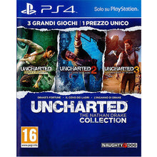 Uncharted The Nathan Drake Collection PS4 (Copertina Blu) - Usato