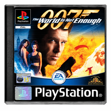 007 The World Is Not Enough PS1 - Usato