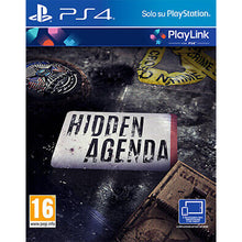 Hidden Agenda PS4 - Usato