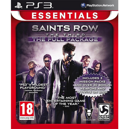 Saints Row The Third Full Package PS3 Essentials - Usato