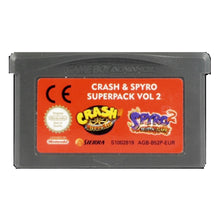 Crash Nitro Kart E Spyro 2 SuperPack Game Boy Advance