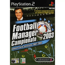 Football Manager Campionato 2003 PS2