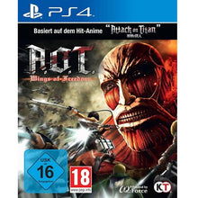 AOT Attack on Titan Wings of Freedom PS4 ENG - Usato