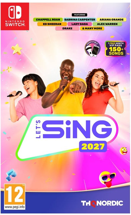 Let's Sing 2027 Switch