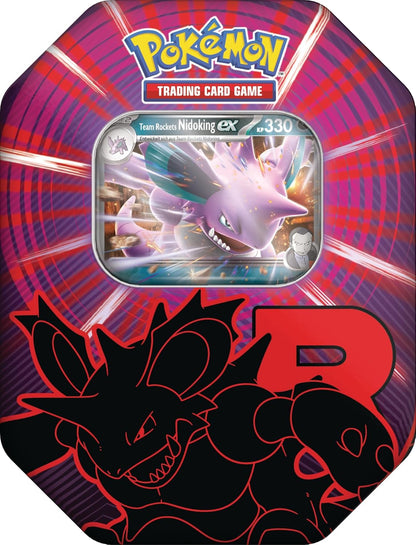 Pokémon Tin Box Team Rocket Nidoking-ex