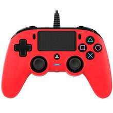 Controller PS4 Compact Wired Rosso Nacon