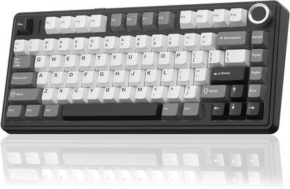 Tastiera Aula Gaming Magnetica F75 HE Black + Grey RGB