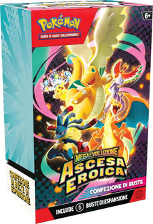Pokémon Megaevoluzione Ascesa Eroica ITA (Box 6 Buste)