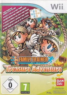 Family Trainer Treasure Adventure Wii - Usato