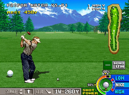 Big Tournament Golf Neo Geo AES+