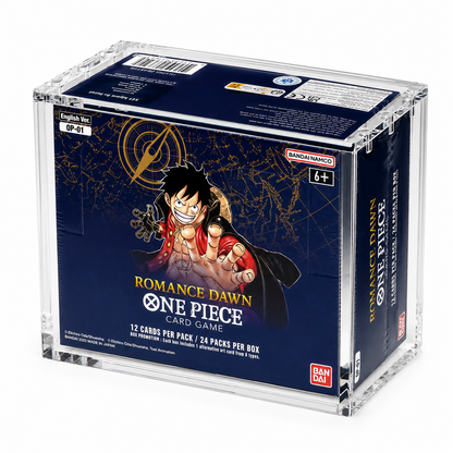Acrylic Box Protezione Booster Box One Piece OP-01 / OP-03