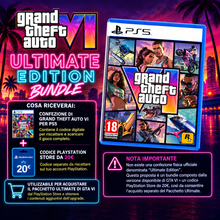Grand Theft Auto VI GTA 6 PS5 Ultimate Edition Bundle