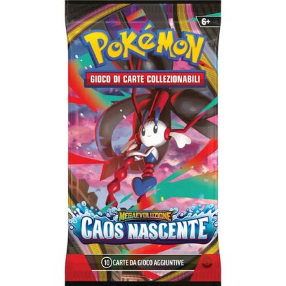Pokémon Megaevoluzione Caos Nascente ITA (Bustina)