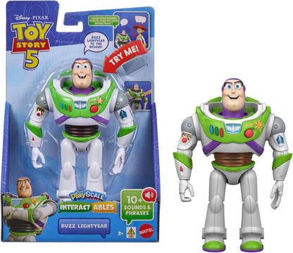 Buzz Lightyear Toy Story 5 Action Figure Parlante ITA Mattel