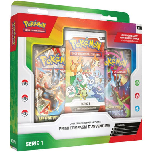 Pokémon Collezione Illustrazione Primi Compagni Serie 1 ITA