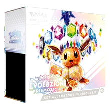 Pokémon ETB Scarlatto e Violetto Evoluzioni Prismatiche Set Allenatore ITA