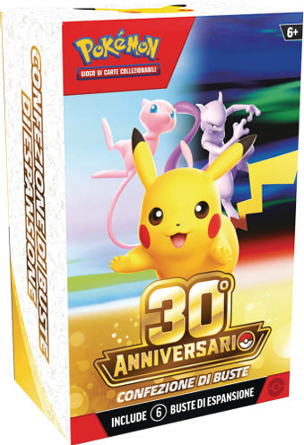 Pokémon GCC 30° Anniversario ITA (Box 6 Buste)
