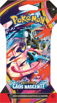 Pokemon Megaevoluzione Caos Nascente ITA (Bustina Paper Sleeve)