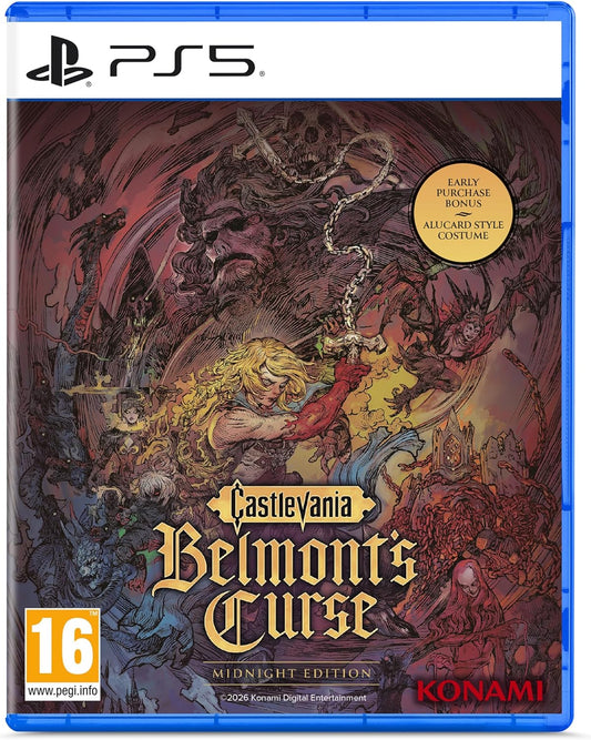 Castlevania Belmont's Curse Midnight Edition PS5