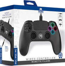 Controller Wired Cablato Nero PS4 PS3 PC Freaks