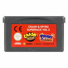 Crash Nitro Kart E Spyro 2 SuperPack Game Boy Advance - Usato