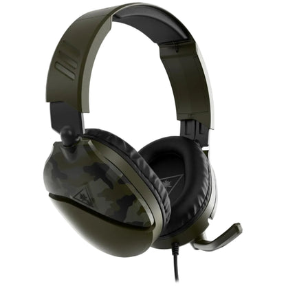 Cuffie Gaming Recon 70P Green Camo Multipiattaforma Turtle Beach
