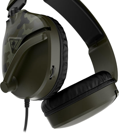 Cuffie Gaming Recon 70P Green Camo Multipiattaforma Turtle Beach