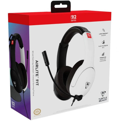 Cuffie Gaming Airlite Fit Bianche Nintendo Switch 2