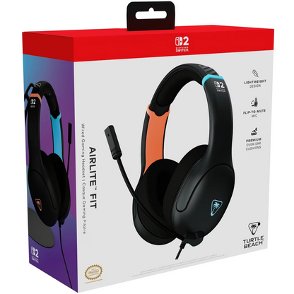 Cuffie Gaming Airlite Fit Nere Nintendo Switch 2