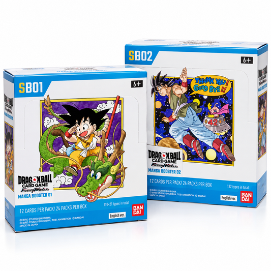Dragon Ball Fusion World SB01 + SB02 ENG (Combo 2 Box)