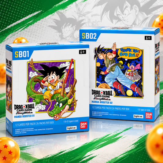 Dragon Ball Fusion World SB01 + SB02 ENG (Combo 2 Box)