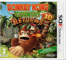 Donkey Kong Country Returns 3D 3DS - Usato