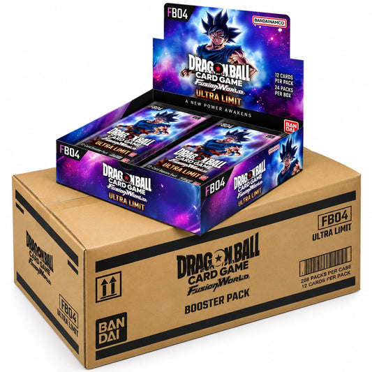 Dragon Ball Fusion World Ultra Limit FB04 Factory Sealed ENG (Case: 12 Box)
