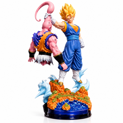 Dragon Ball Z Vegito Super Saiyan VS Majin Bu Figure 30 cm