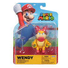 Wendy Koopa con Bacchetta Magica Action Figure Super Mario 10 cm
