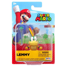 Lemmy con Bacchetta Magica Action Figure Super Mario 10 cm