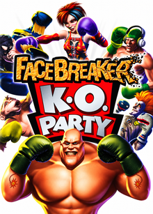 Facebreaker K.O. Party Wii - Usato