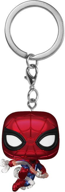 Portachiavi Funko Pocket Spider-Man Metallic Brand New Day