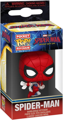 Portachiavi Funko Pocket Spider-Man Classic Brand New Day