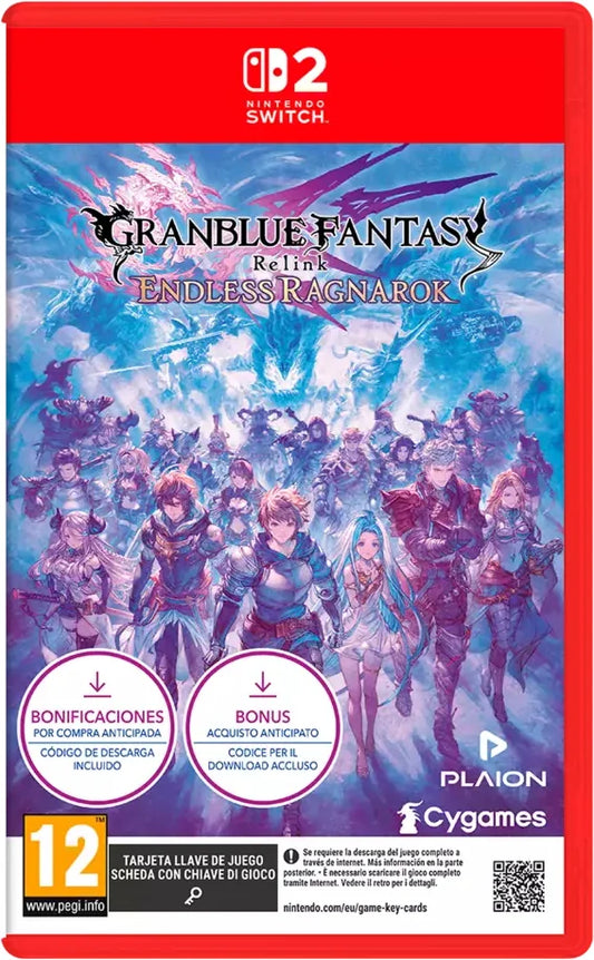 Granblue Fantasy Relink Endless Ragnarok Switch 2