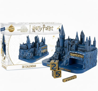 Harry Potter Hogwarts Calendario Perpetuo 3D
