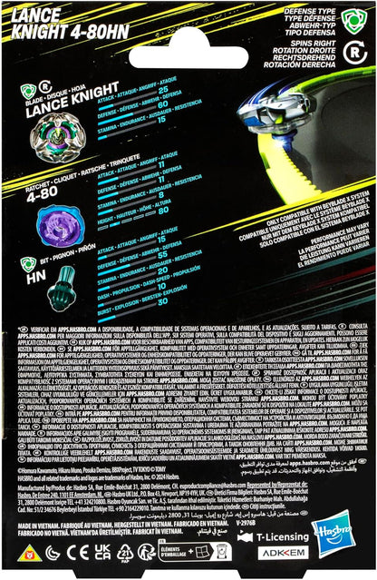 Beyblade X Lance Knight 4-80HN Starter Pack Difesa