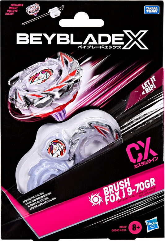 Beyblade X Brush Fox J 9-70GR CX Starter Pack Attacco