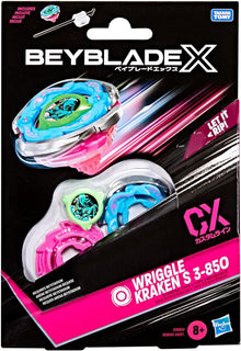 Beyblade X Wriggle Kraken S 3-850 CX Starter Pack Resistenza