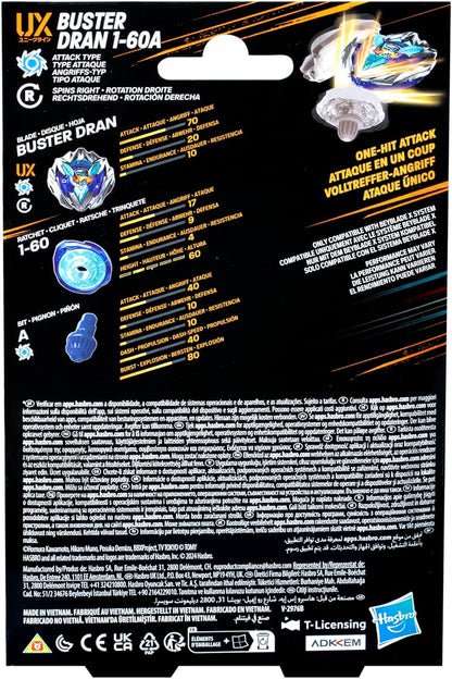 Beyblade X Buster Dran 1-60A UX Starter Pack Attacco