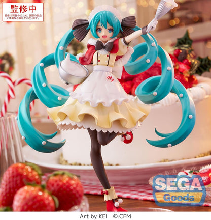 Hatsune Miku Christmas 2025 Sega Luminasta Figure 20 cm