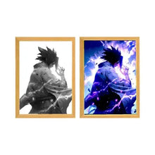 Lampada LED Naruto Sasuke Uchiha Sharingan