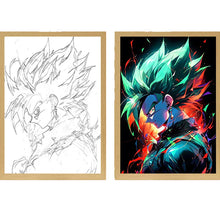 Lampada LED Dragon Ball Gogeta Super Sayan